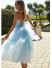 Chic Sweetheart Neck Tulle Layered Party Dress